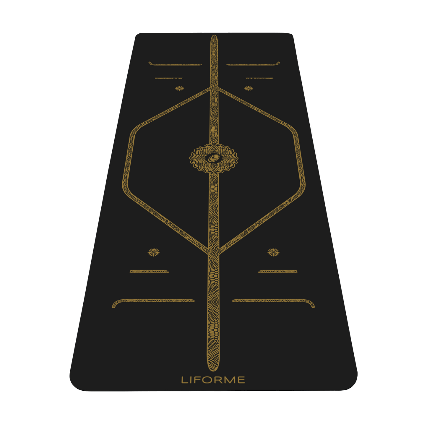Liforme Black & Gold Yoga Mat