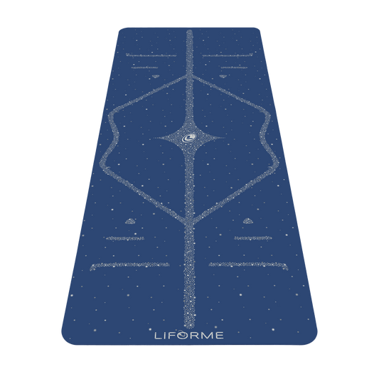 Liforme Magic Galaxy Yoga Mat - Silver