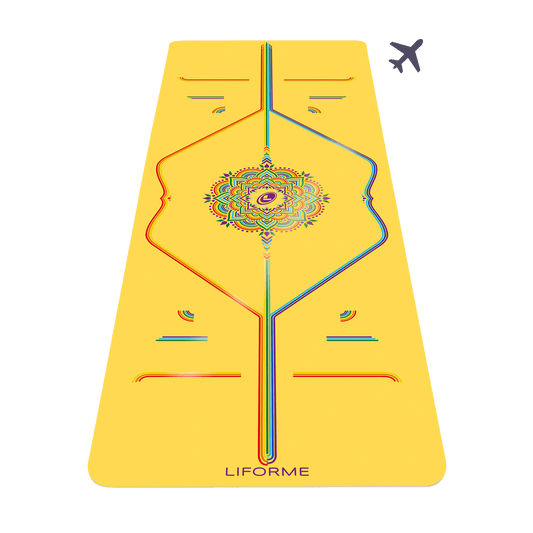 Liforme Rainbow Travel Yoga Mat