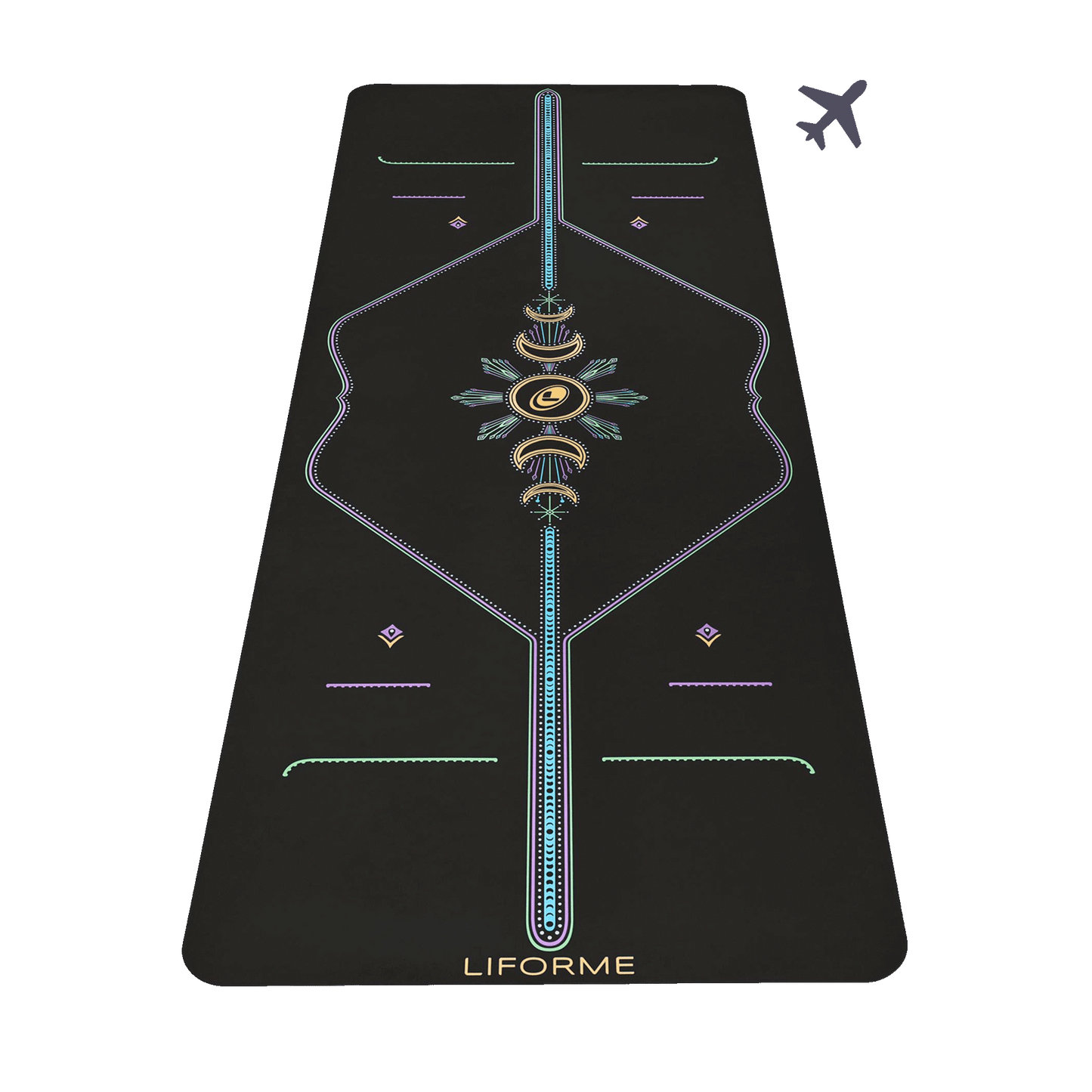 Liforme Cosmic Moon Travel Yoga Mat