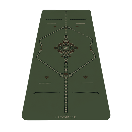 Liforme Deep Forest Mindful Garden Yoga Mat