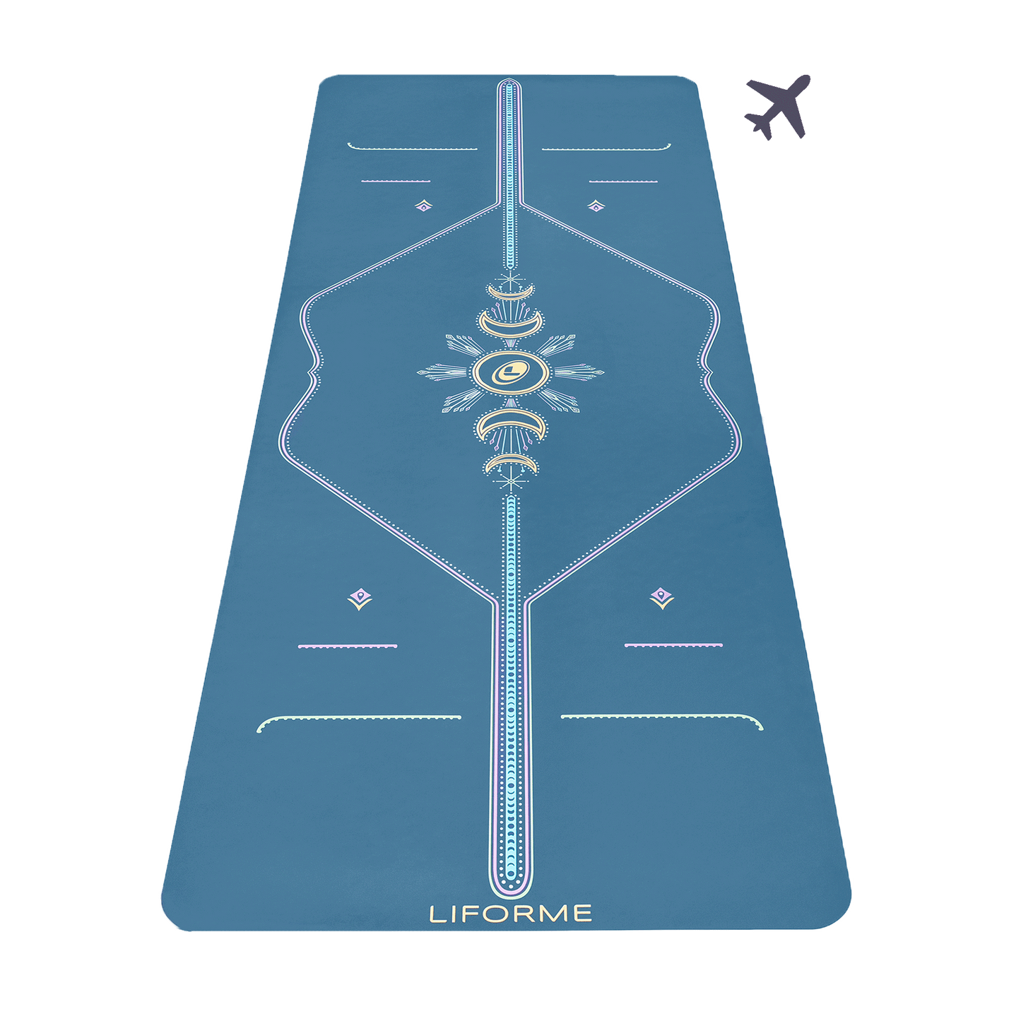 Liforme Cosmic Moon Travel Yoga Mat