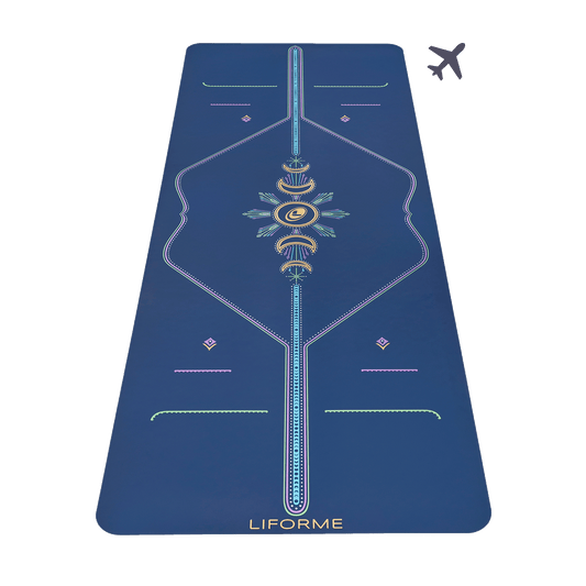 Liforme Cosmic Moon Travel Yoga Mat