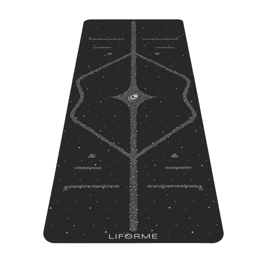 Liforme Magic Galaxy Yoga Mat - Silver