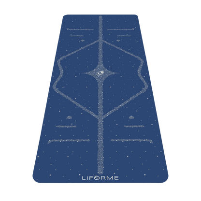 Liforme Magic Galaxy Yoga Mat - Silver