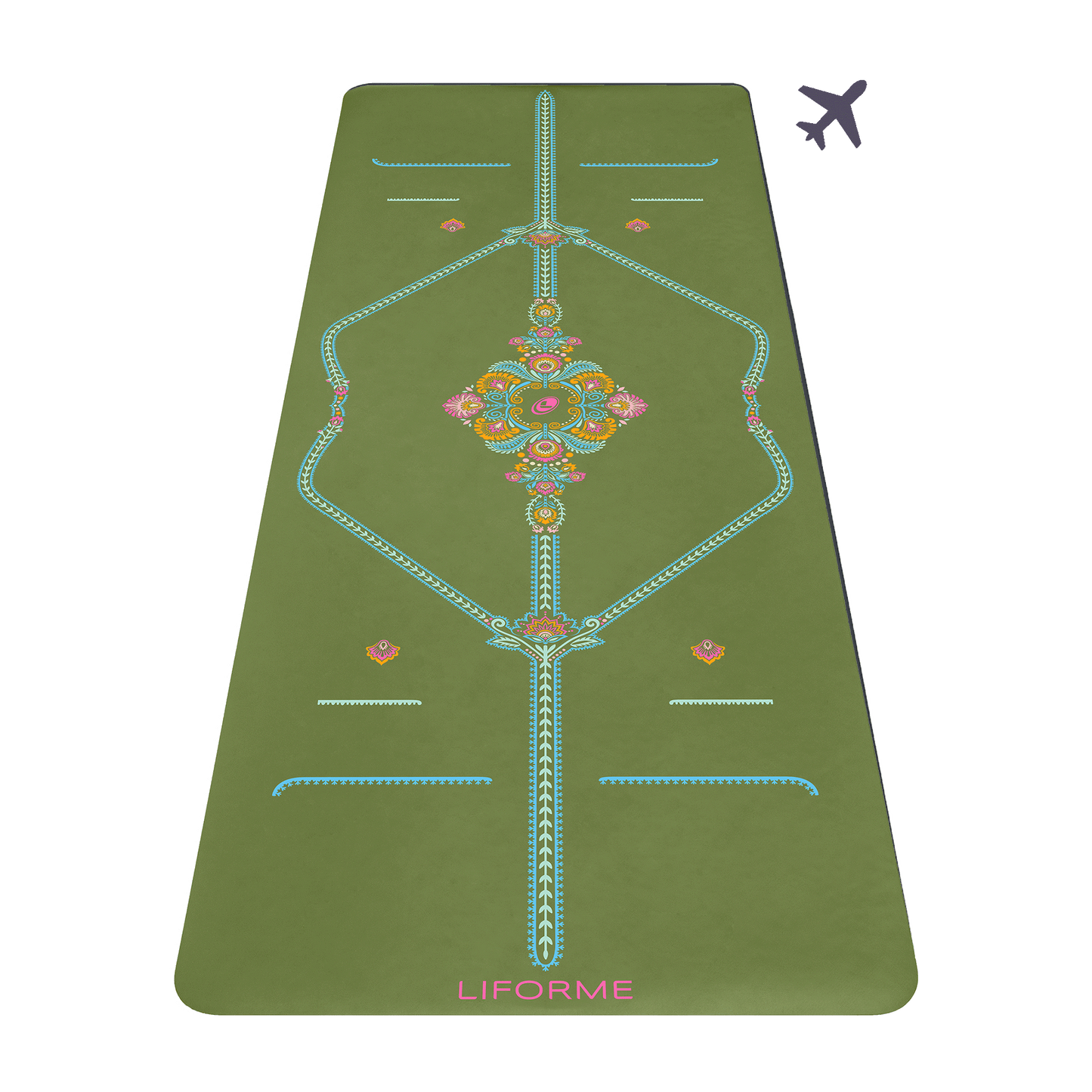 Liforme Mindful Garden Travel Yoga Mat
