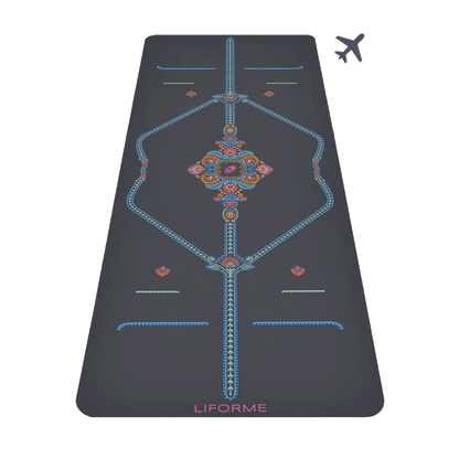 Liforme Mindful Garden Travel Yoga Mat