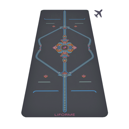 Liforme Mindful Garden Travel Yoga Mat