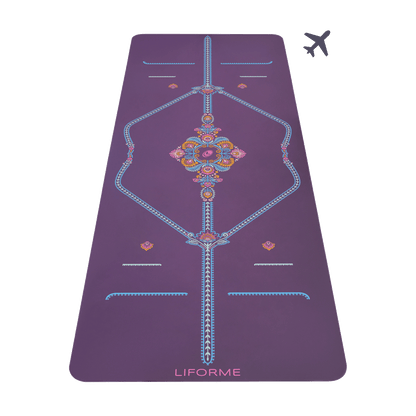 Liforme Mindful Garden Travel Yoga Mat