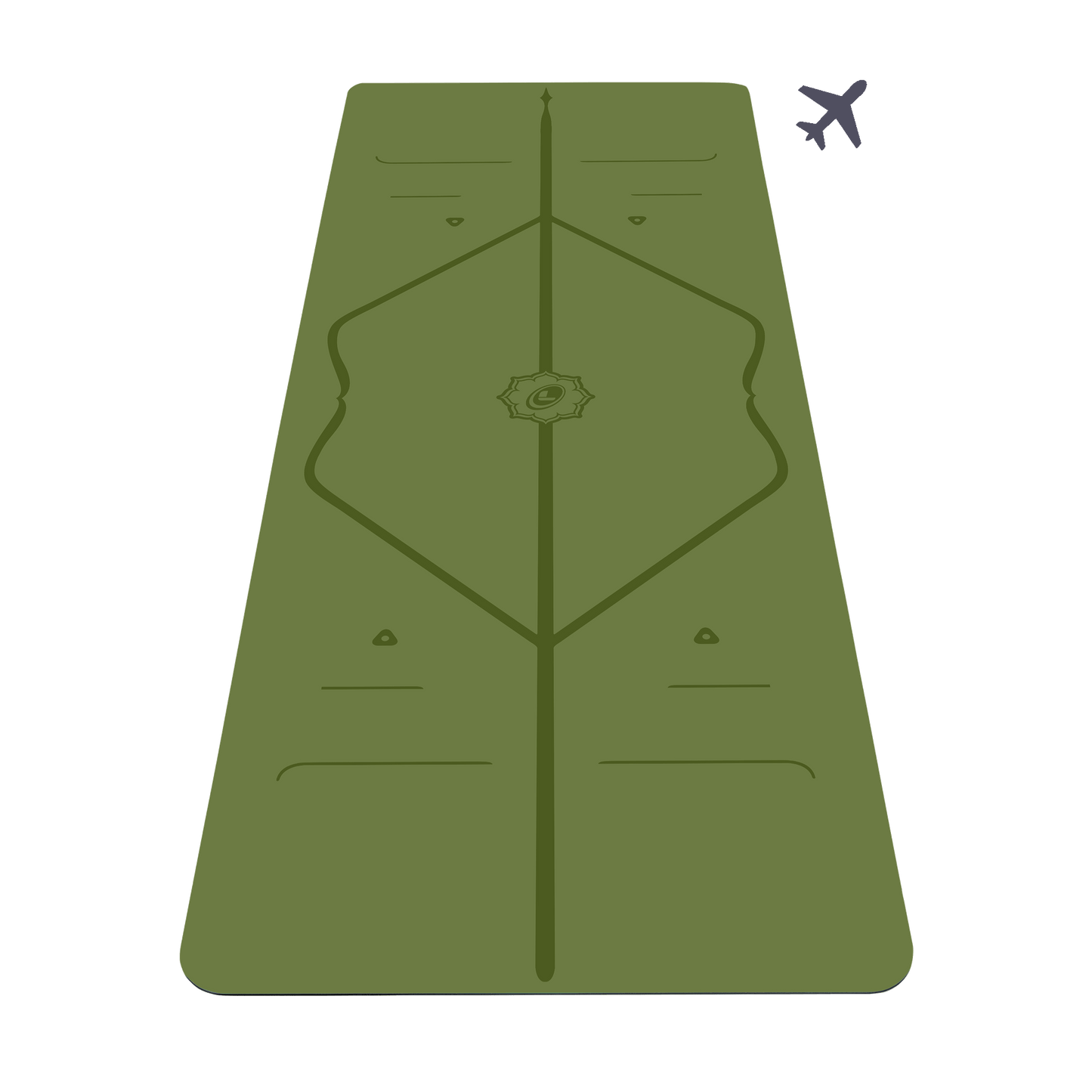 Liforme Classic Yoga Mat & Travel Mat Bundle