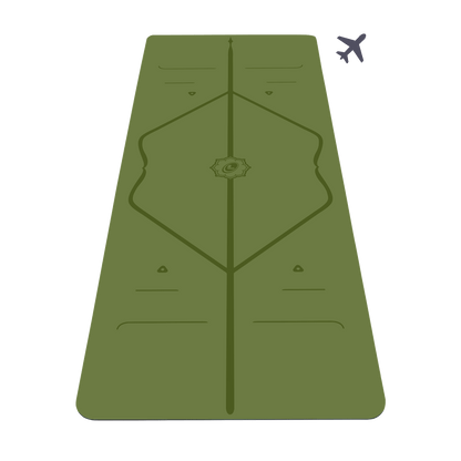 Liforme Classic Yoga Mat & Travel Mat Bundle