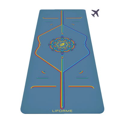 Liforme Rainbow Travel Yoga Mat