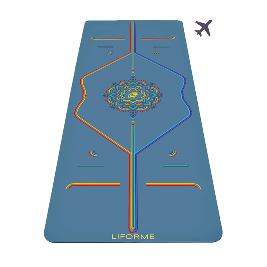 Liforme Rainbow Travel Yoga Mat