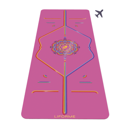 Liforme Rainbow Travel Yoga Mat