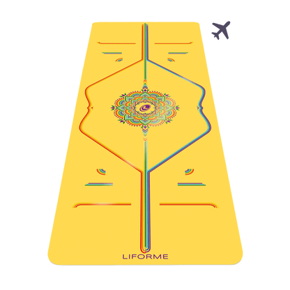 Liforme Rainbow Travel Yoga Mat