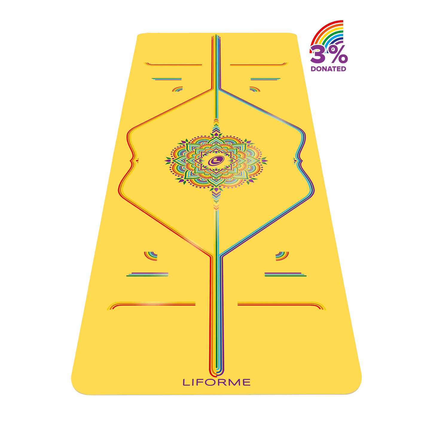 Liforme Rainbow Yoga Mat